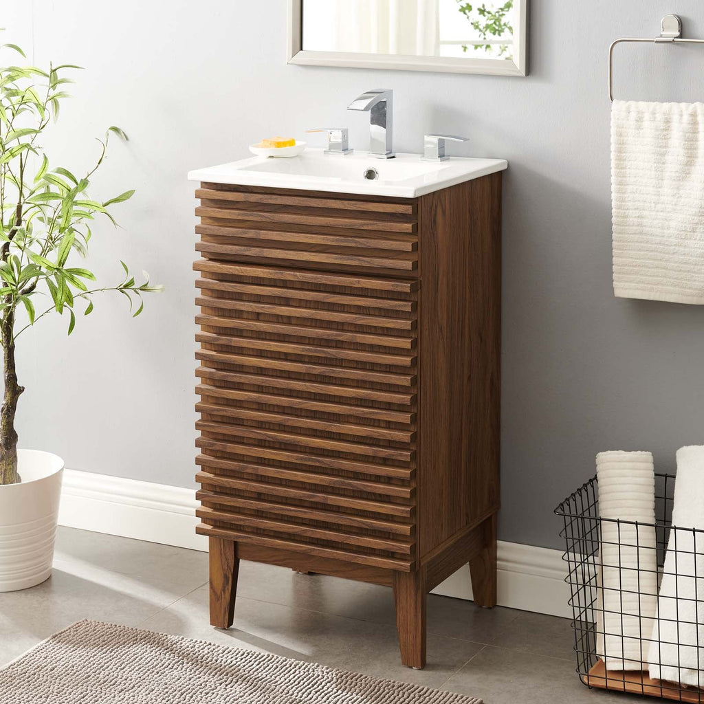 Render 18" Bathroom Vanity Cabinet by Modway