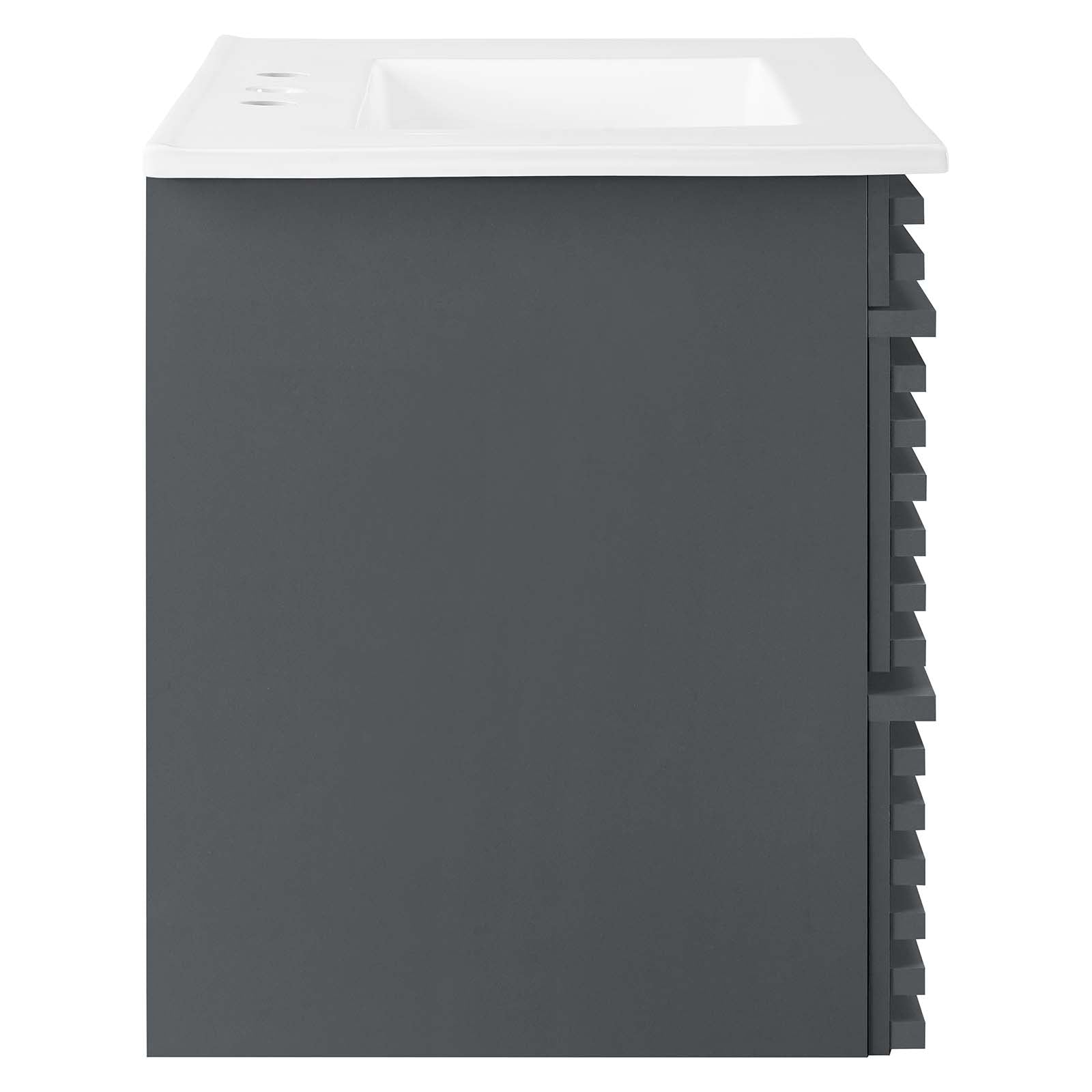 Render 30" Wall-Mount Bathroom Vanity by Modway
