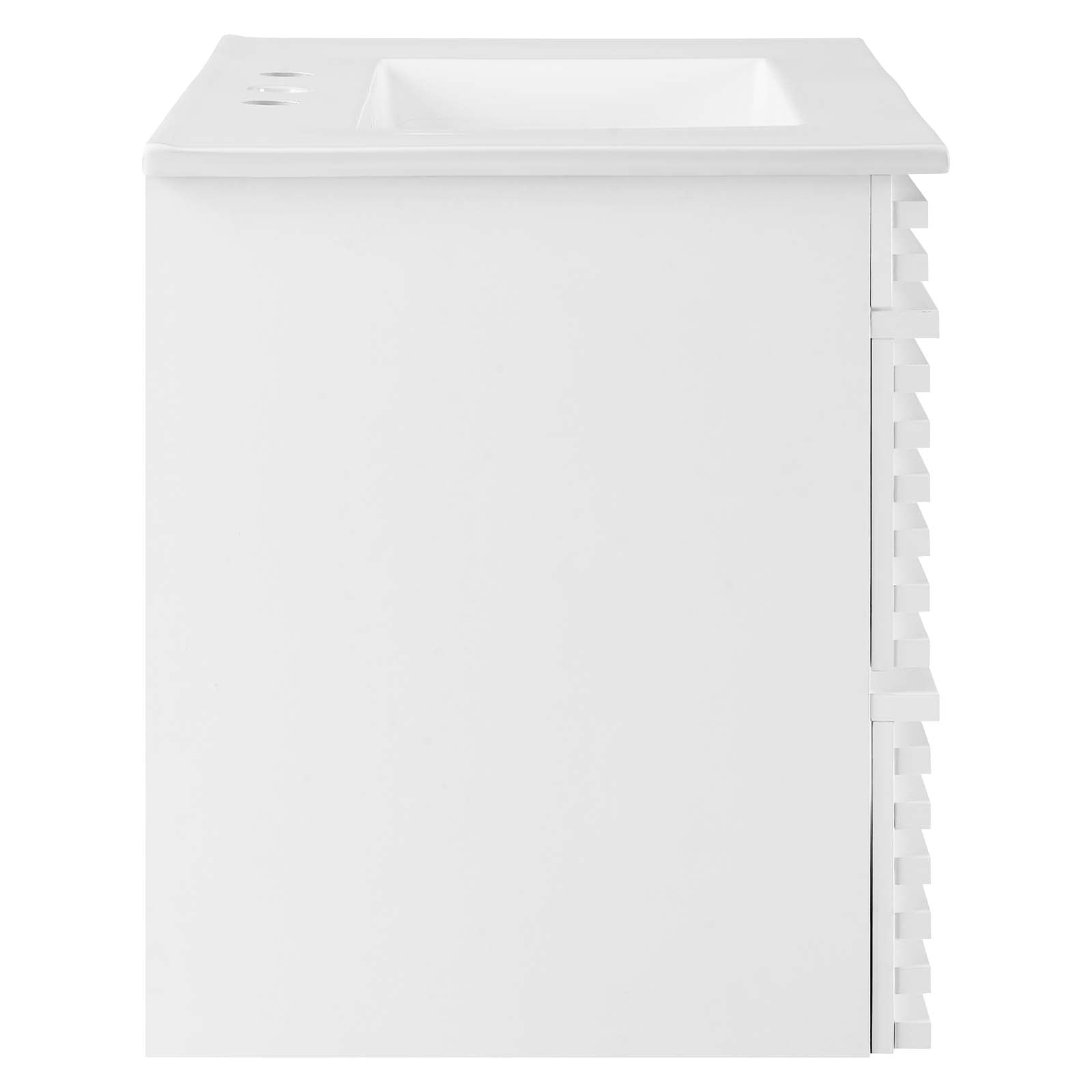 Render 30" Wall-Mount Bathroom Vanity by Modway