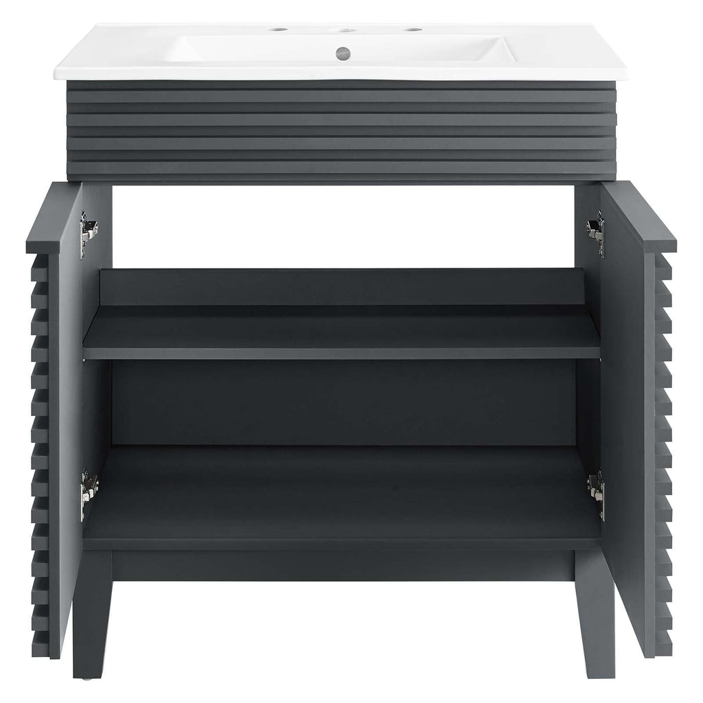 Render 30" Bathroom Vanity Cabinet by Modway
