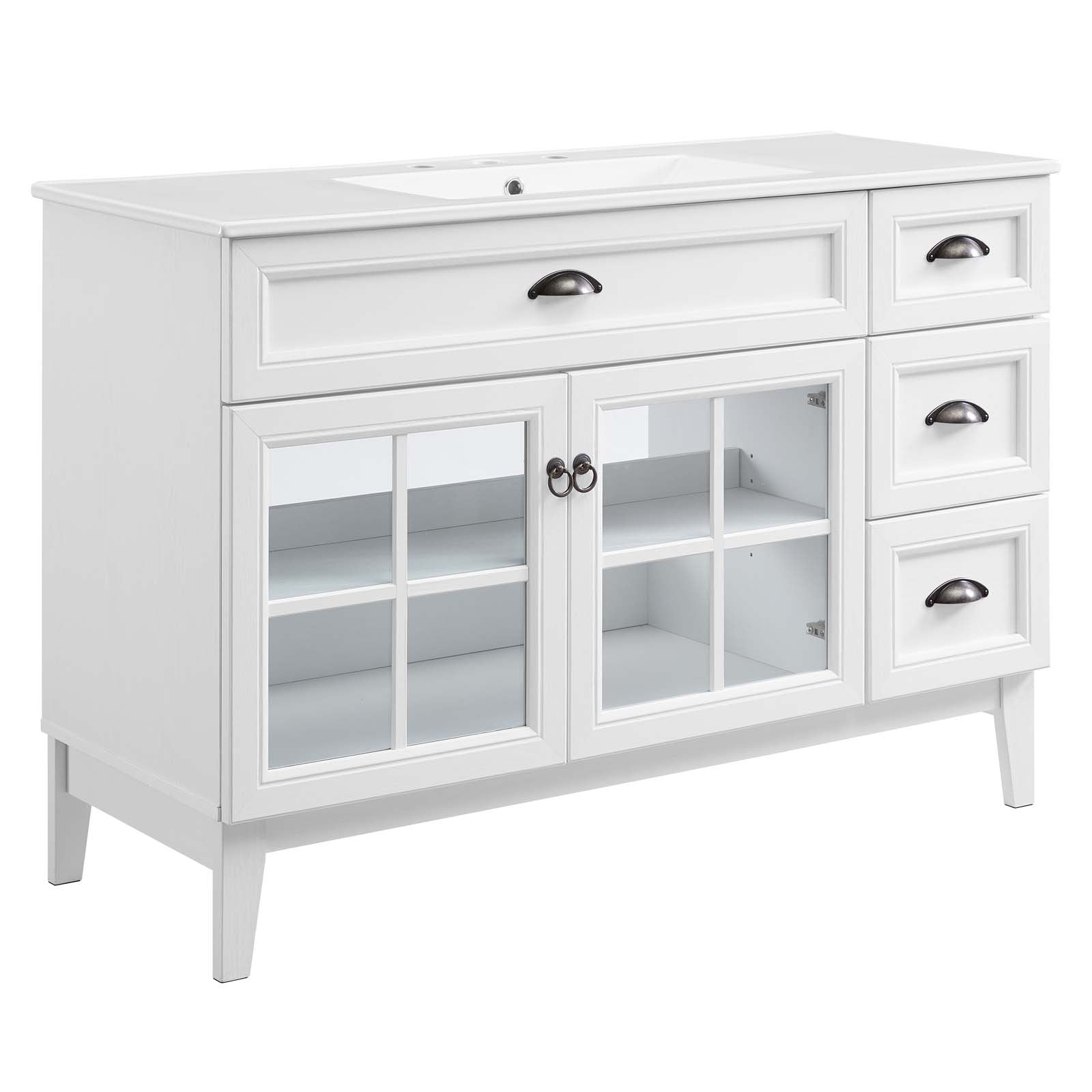 Isle 48" Bathroom Vanity Cabinet by Modway