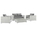 Convene 4-Piece Outdoor Patio Set by Modway