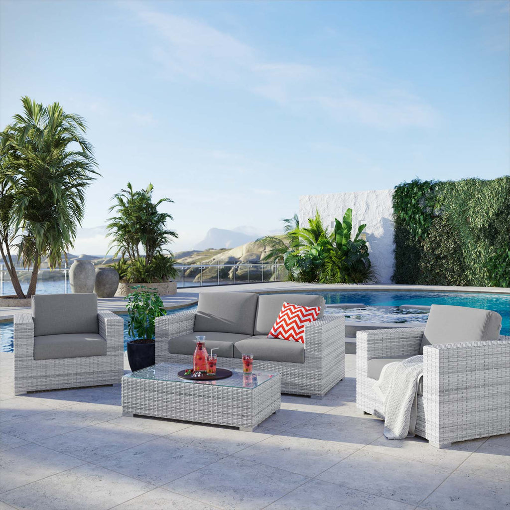 Convene 4-Piece Outdoor Patio Set by Modway