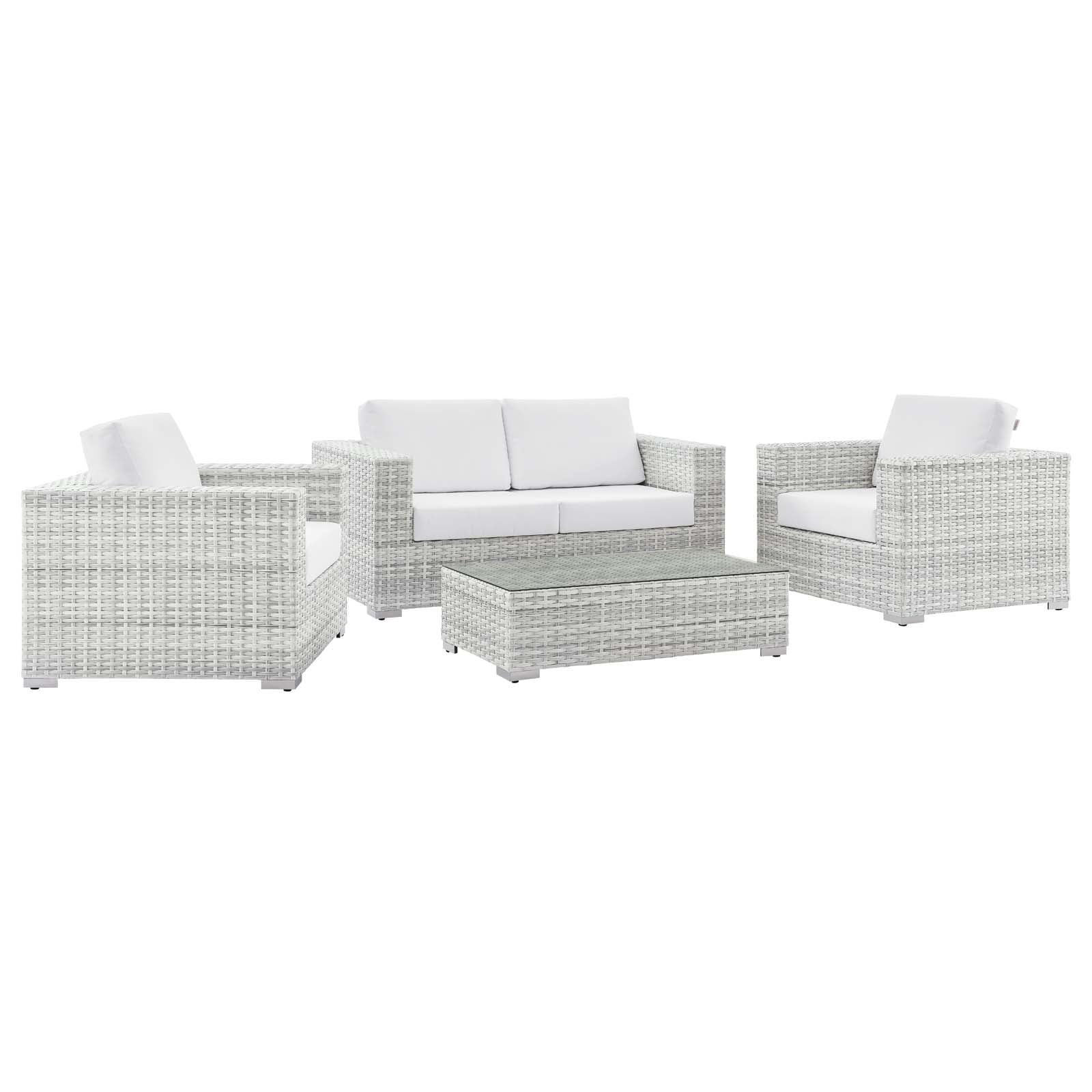 Convene 4-Piece Outdoor Patio Set by Modway