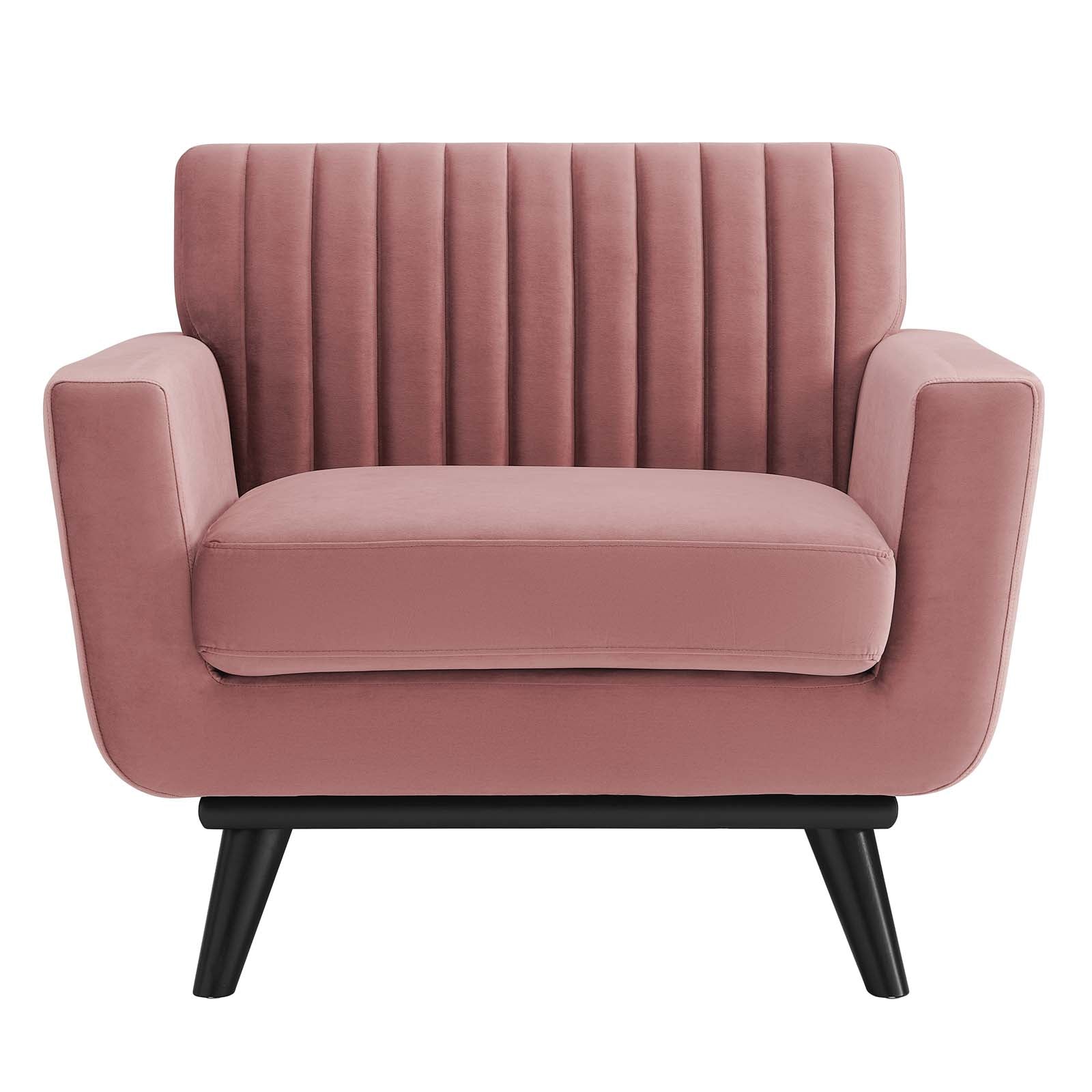 Engage Channel Tufted Performance Velvet Armchair by Modway