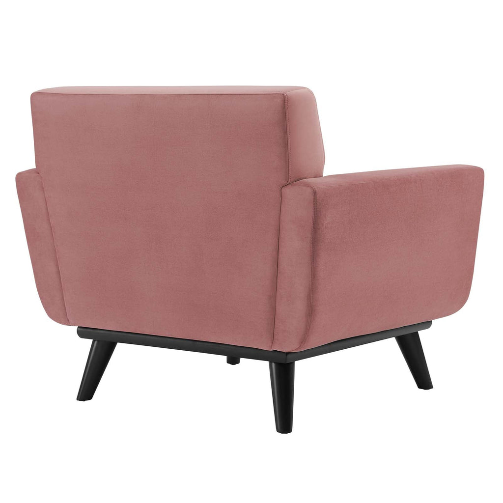 Engage Channel Tufted Performance Velvet Armchair by Modway