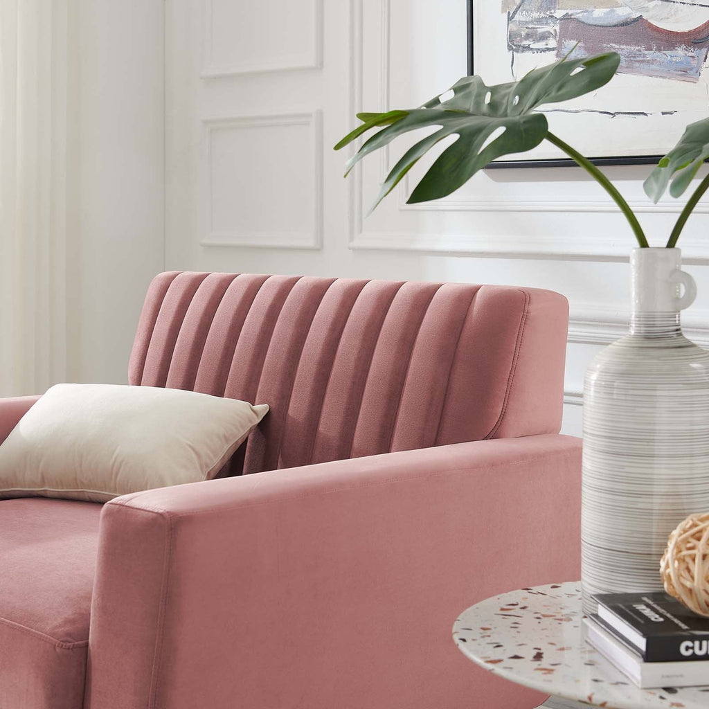 Engage Channel Tufted Performance Velvet Armchair by Modway