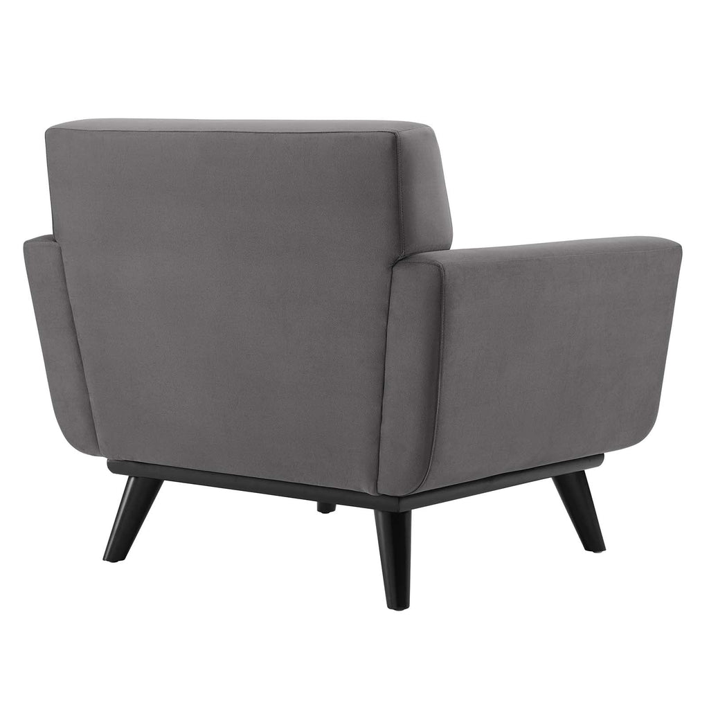 Engage Channel Tufted Performance Velvet Armchair by Modway