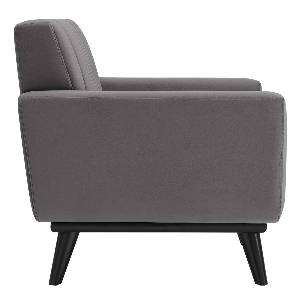Engage Channel Tufted Performance Velvet Armchair by Modway