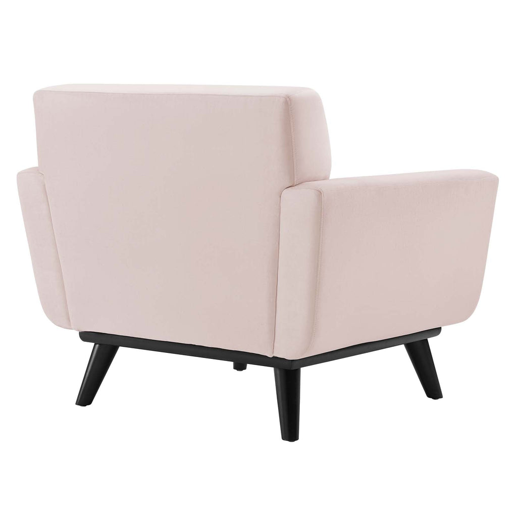 Engage Channel Tufted Performance Velvet Armchair by Modway