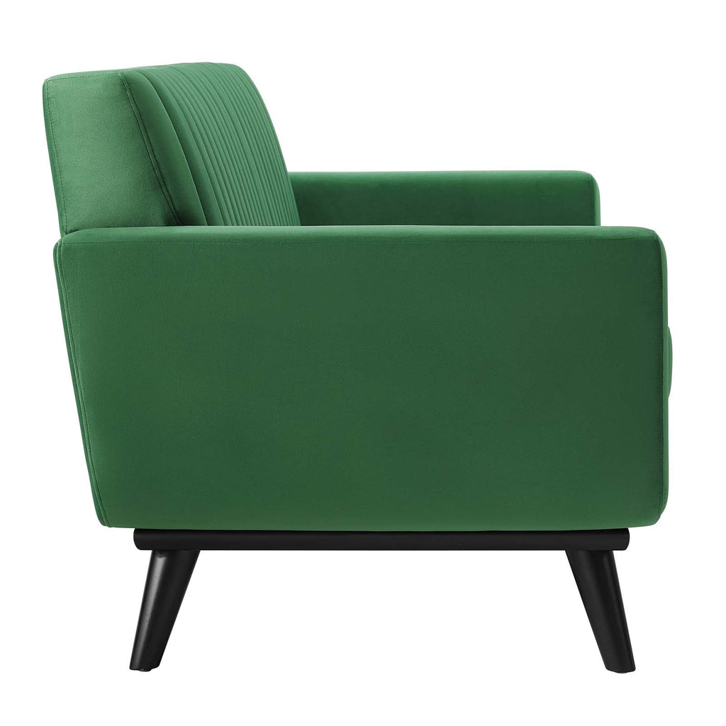 Engage Channel Tufted Performance Velvet Loveseat by Modway