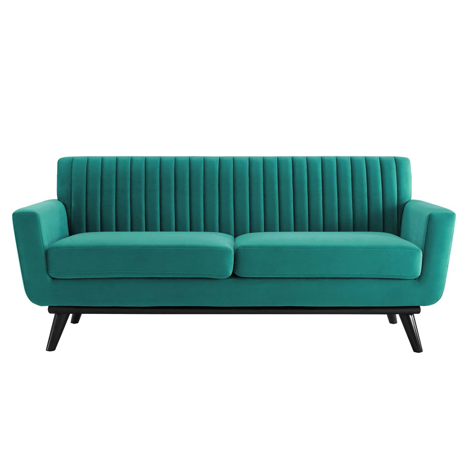 Engage Channel Tufted Performance Velvet Loveseat by Modway