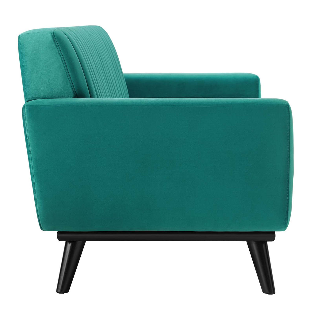 Engage Channel Tufted Performance Velvet Loveseat by Modway