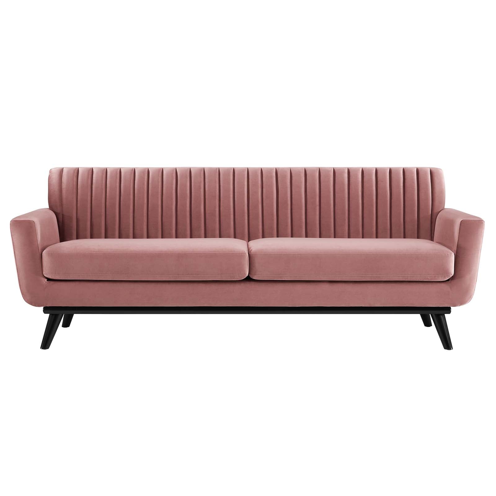 Engage Channel Tufted Performance Velvet Sofa by Modway