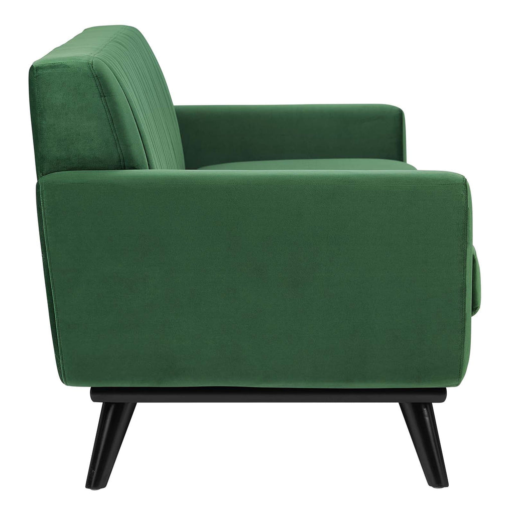 Engage Channel Tufted Performance Velvet Sofa by Modway