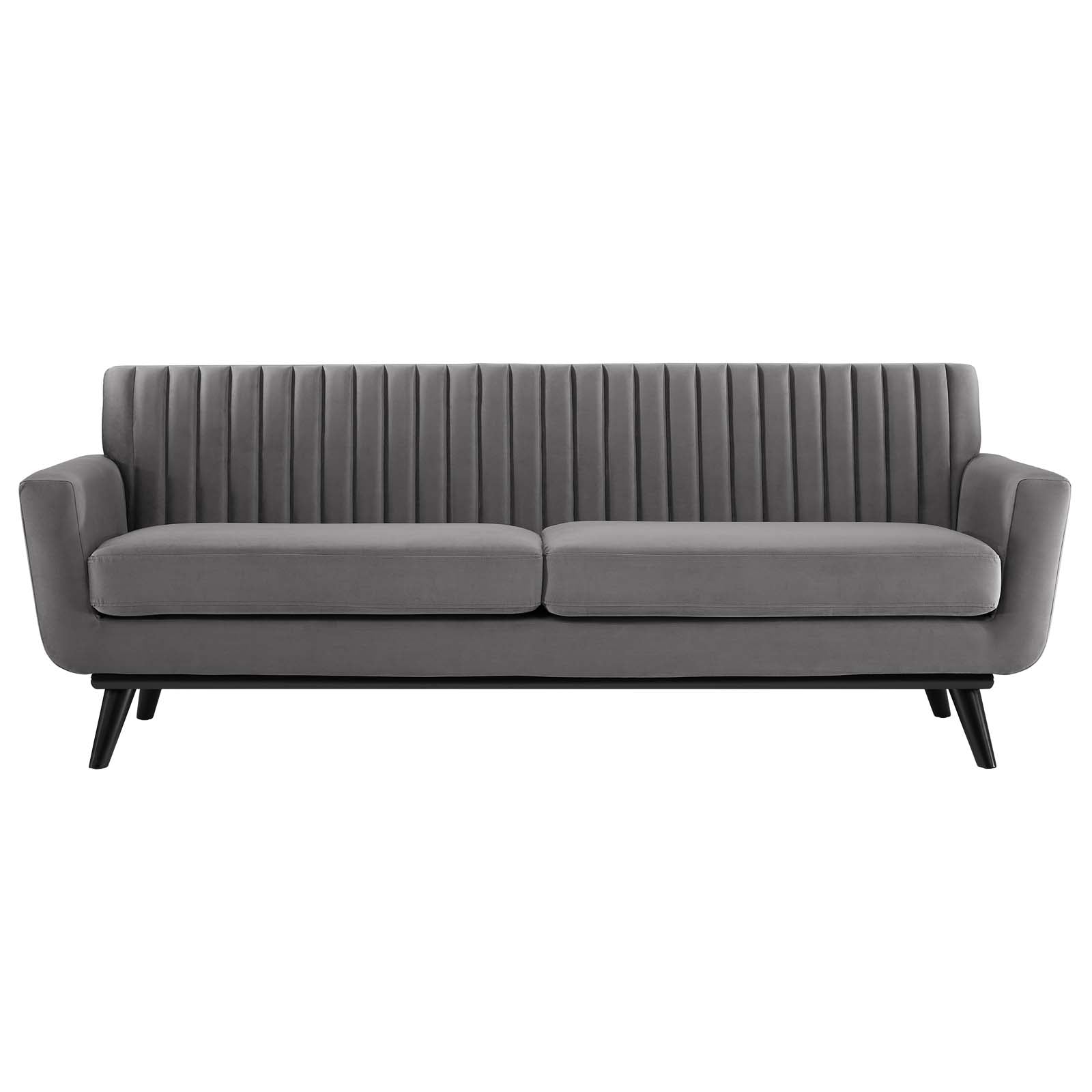 Engage Channel Tufted Performance Velvet Sofa by Modway