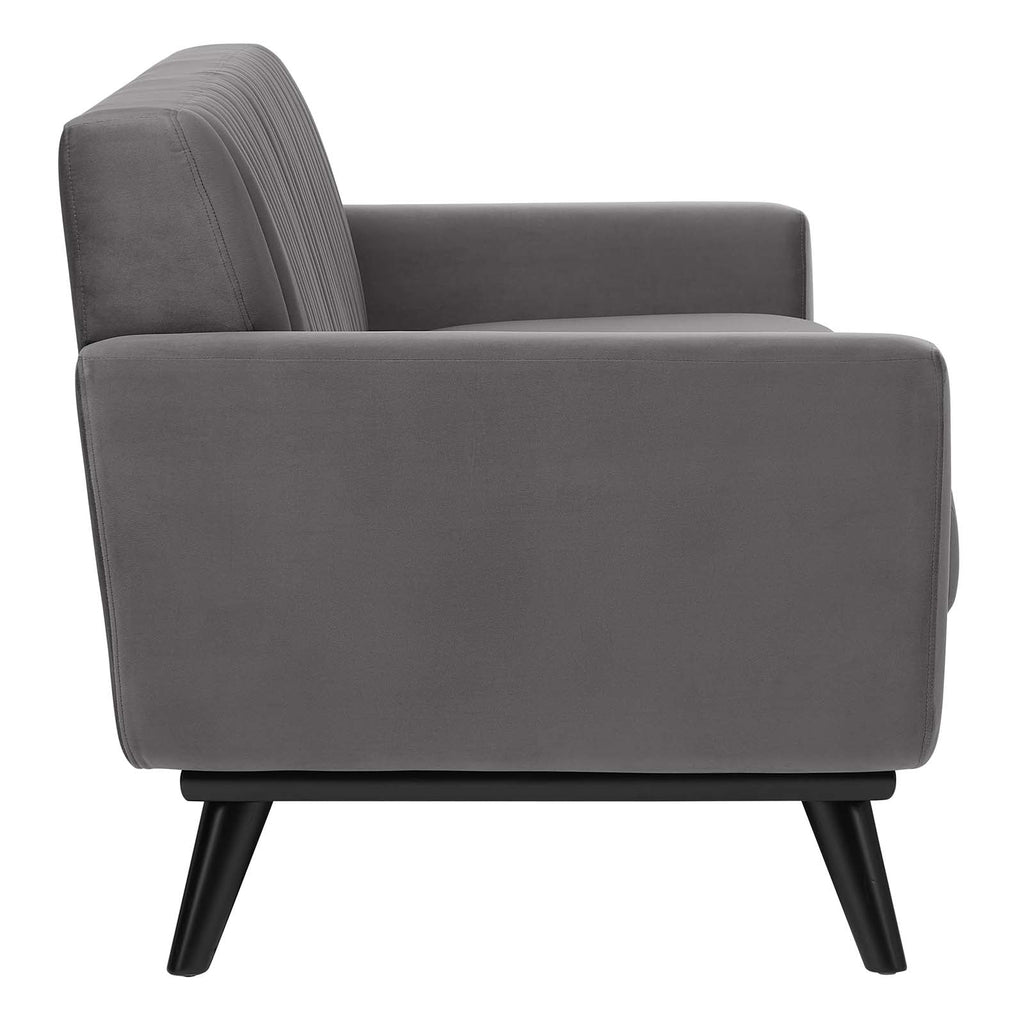 Engage Channel Tufted Performance Velvet Sofa by Modway