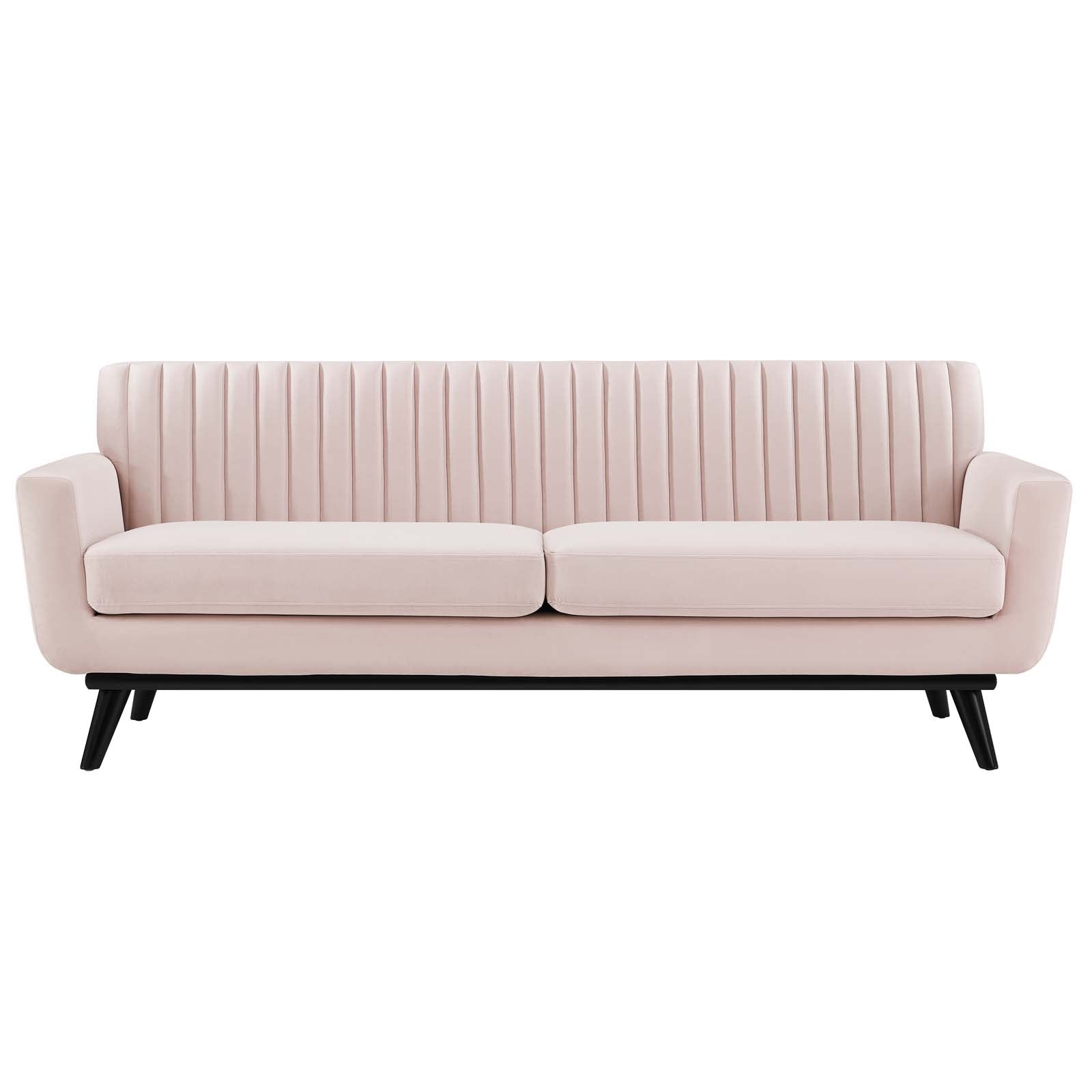 Engage Channel Tufted Performance Velvet Sofa by Modway