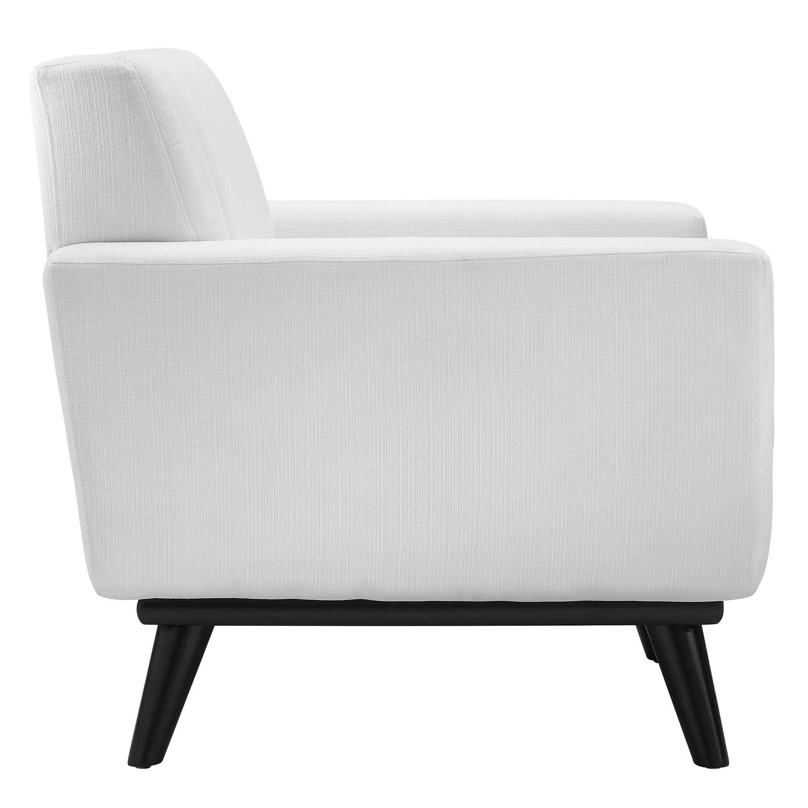 Engage Channel Tufted Fabric Armchair by Modway