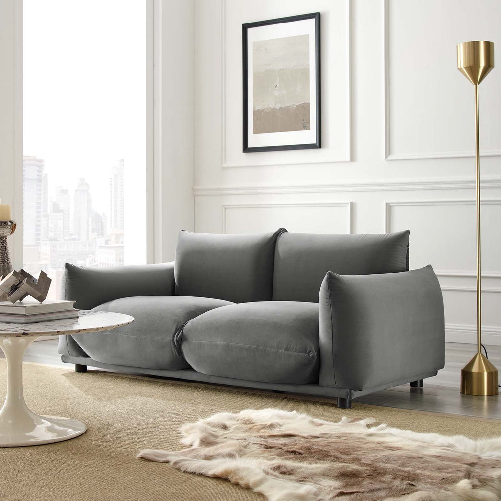Copious Performance Velvet Loveseat by Modway