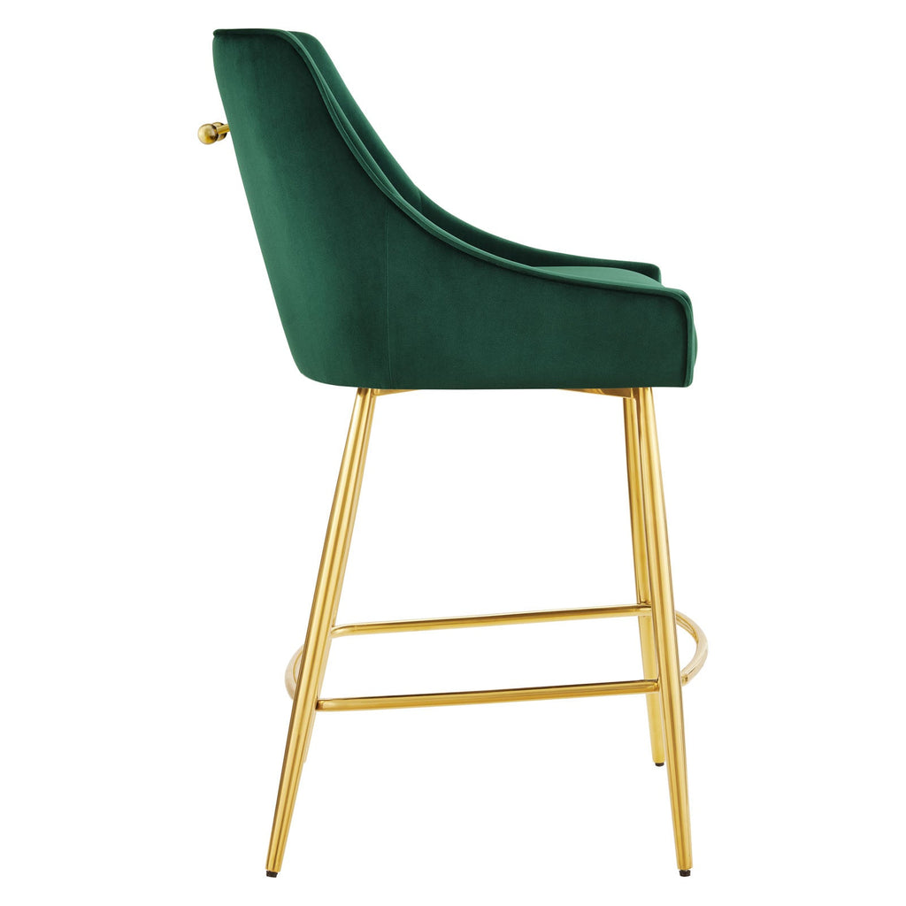 Discern Performance Velvet Counter Stool by Modway