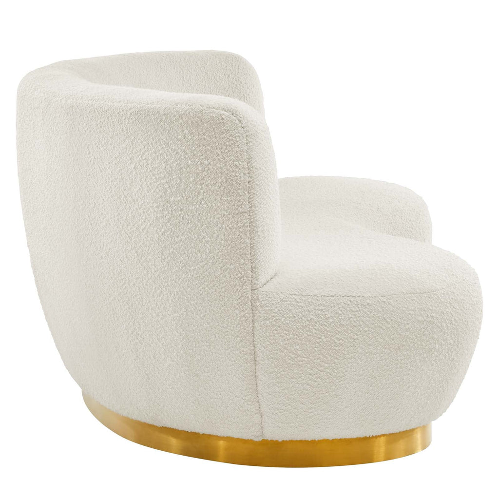 Kindred Boucle Upholstered Upholstered Fabric Sofa by Modway