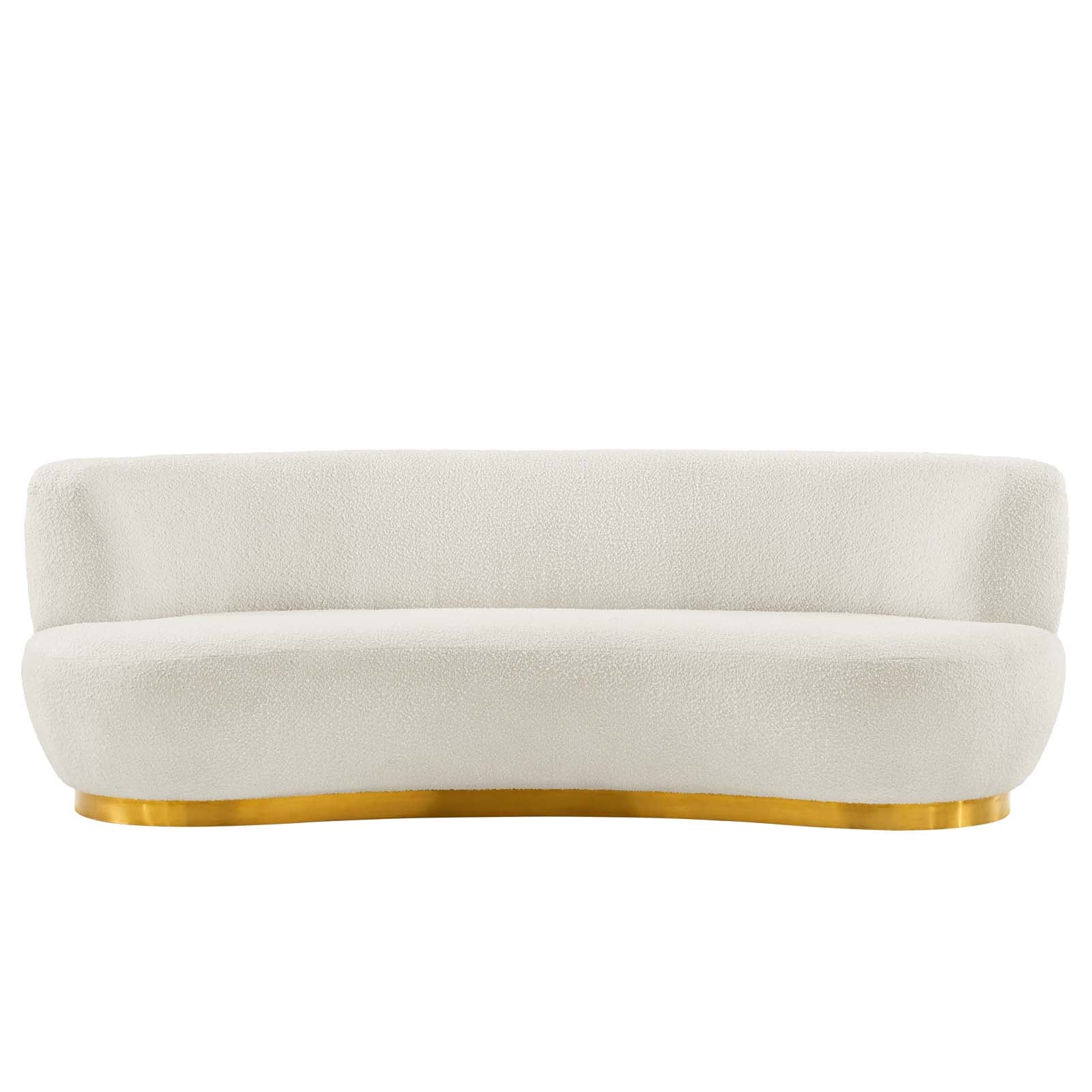 Kindred Boucle Upholstered Upholstered Fabric Sofa by Modway