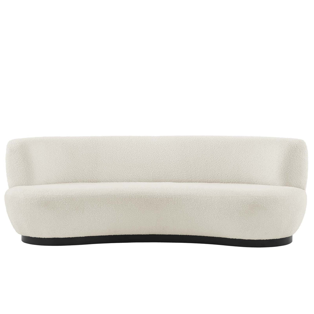 Kindred Boucle Upholstered Upholstered Fabric Sofa by Modway