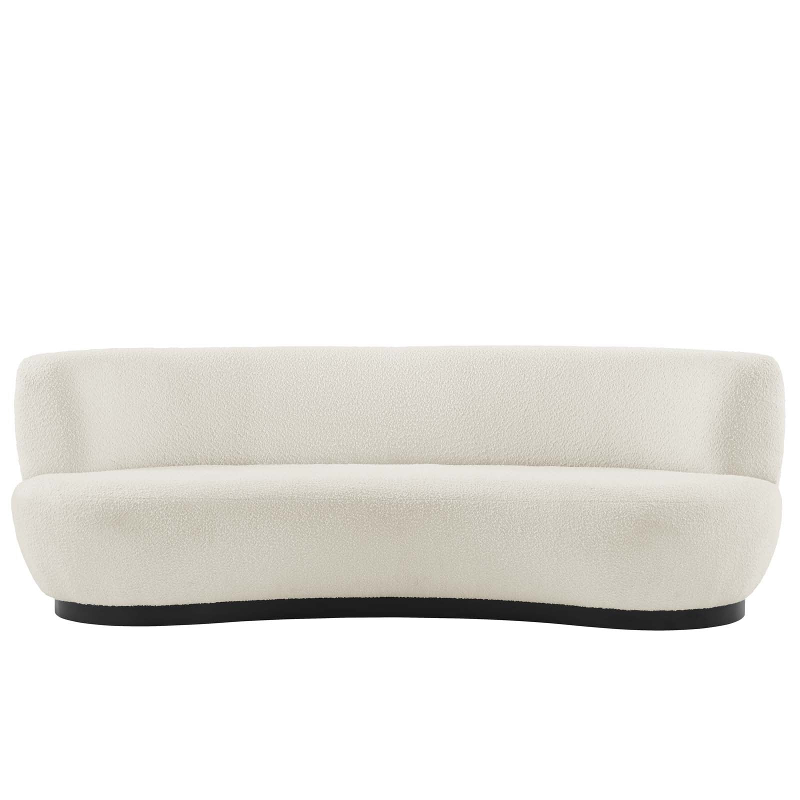 Kindred Boucle Upholstered Upholstered Fabric Sofa by Modway