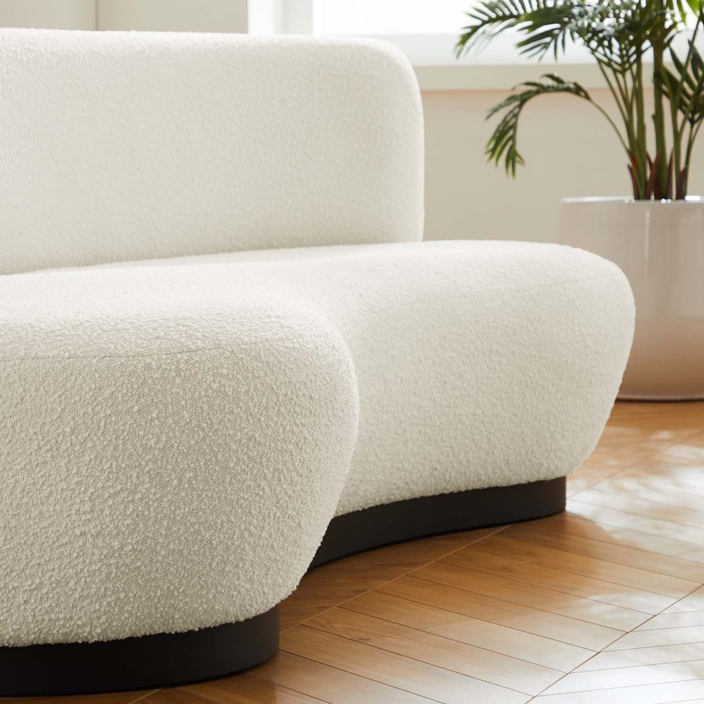 Kindred Boucle Upholstered Upholstered Fabric Sofa by Modway