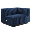 Conjure Channel Tufted Performance Velvet Right-Arm Chair by Modway