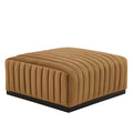 Conjure Channel Tufted Performance Velvet Ottoman by Modway