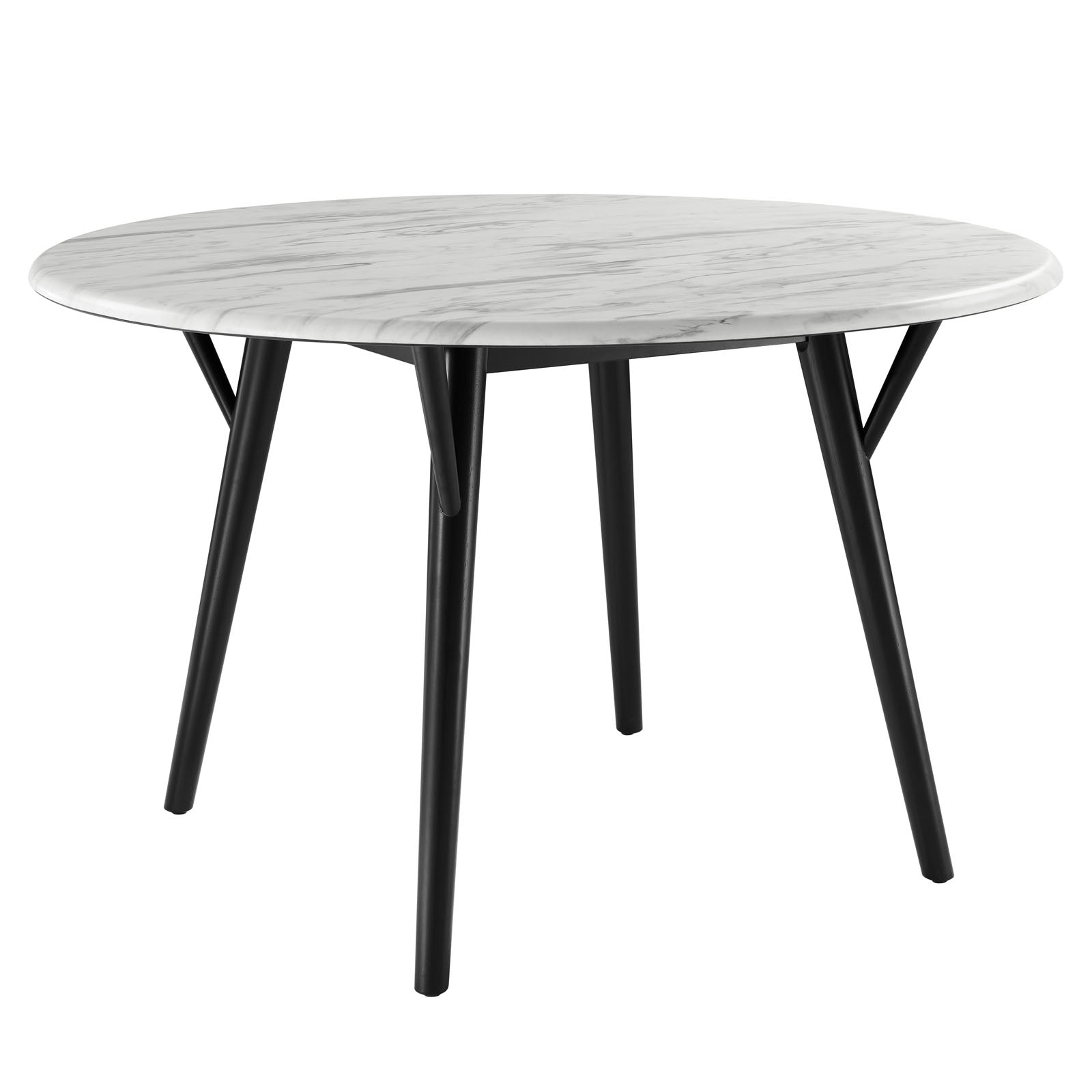 Gallant 50" Round Performance Artificial Marble Dining Table by Modway