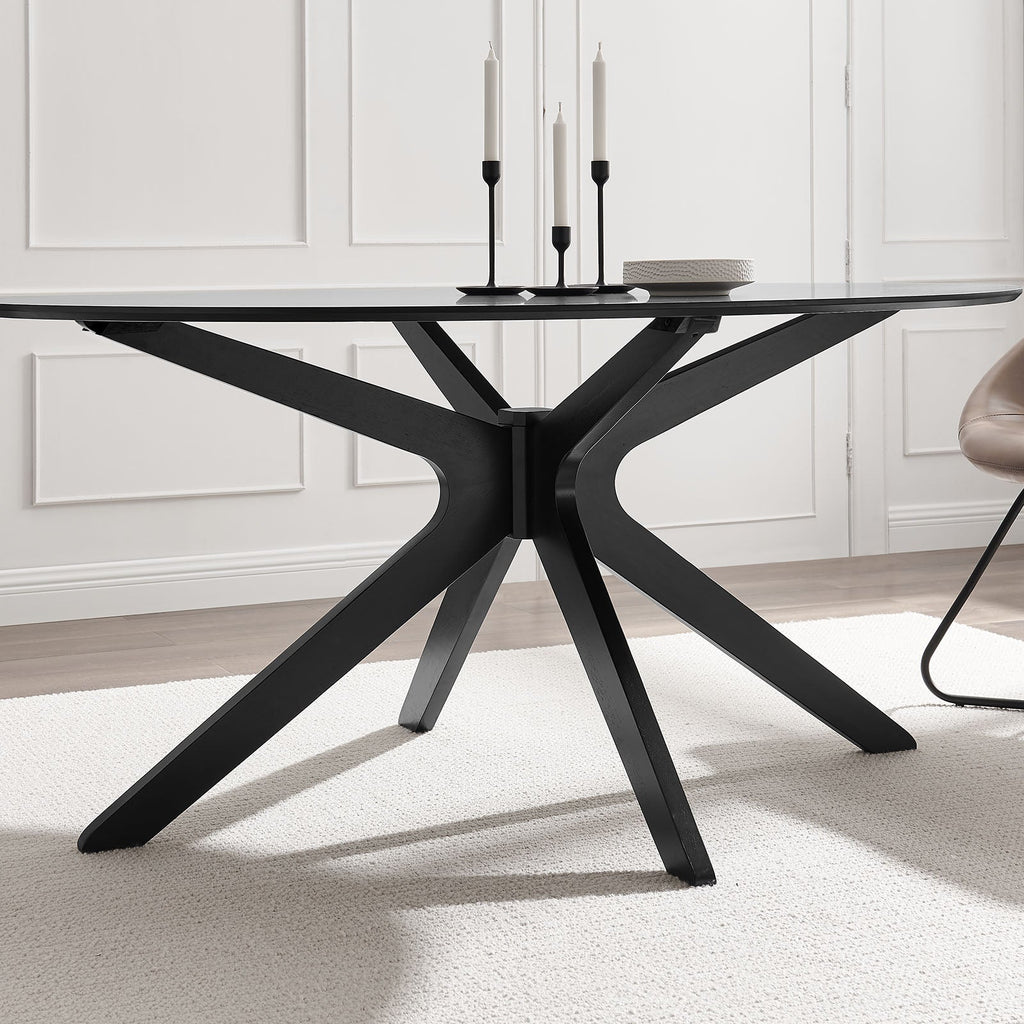 Traverse 63" Oval Dining Table by Modway