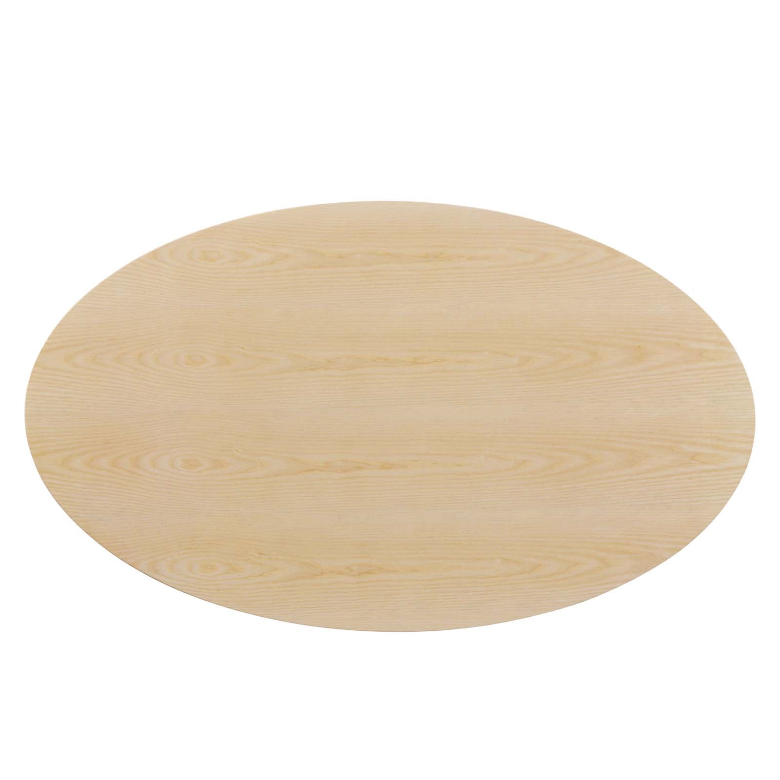 Lippa 60" Oval Wood Dining Table by Modway