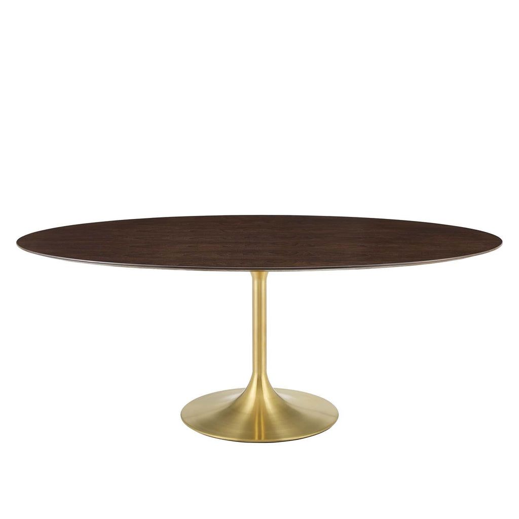 Lippa 78" Oval Wood Dining Table by Modway