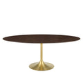 Lippa 78" Oval Wood Dining Table by Modway