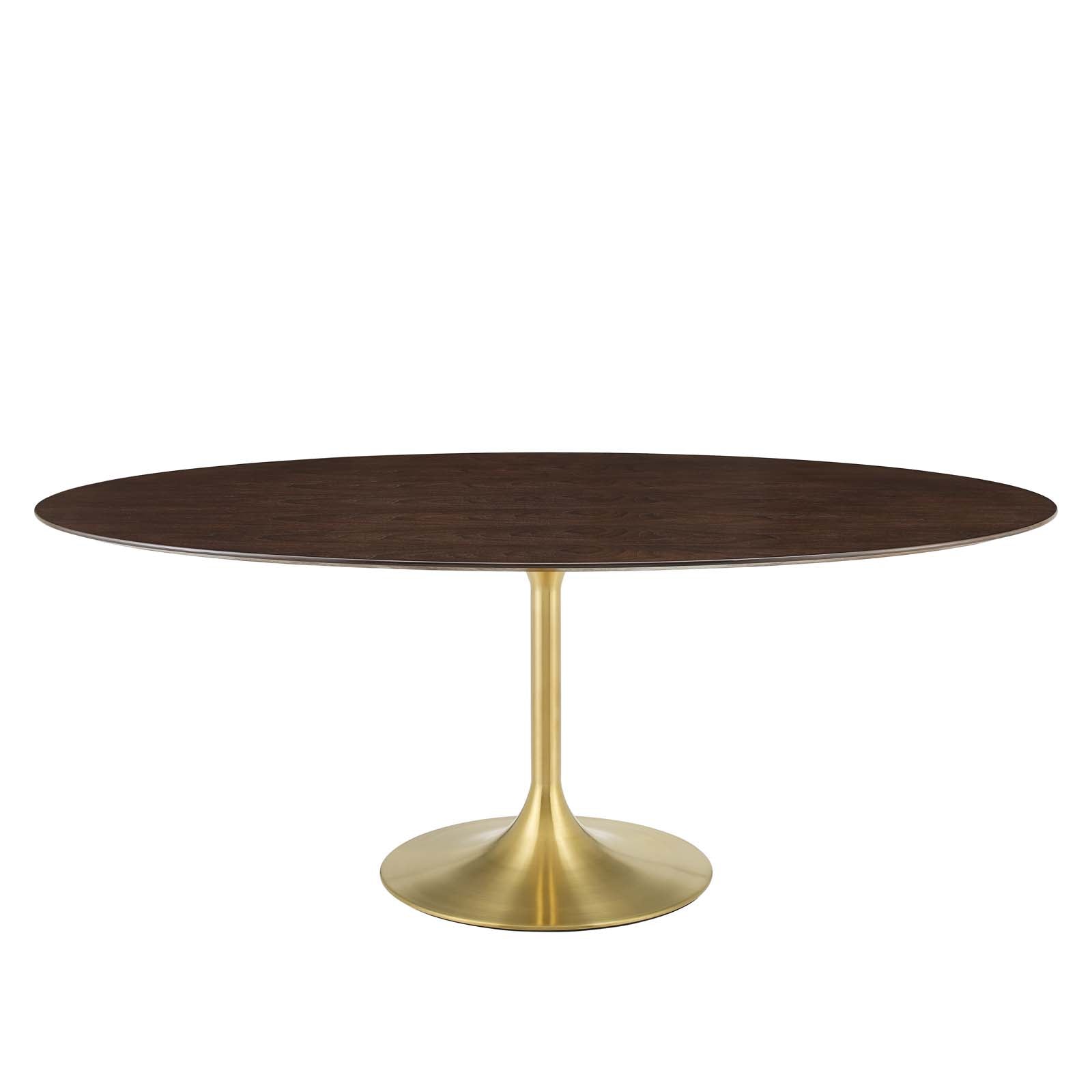 Lippa 78" Oval Wood Dining Table by Modway