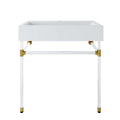 Redeem 32" Acrylic Wall-Mount Bathroom Vanity by Modway