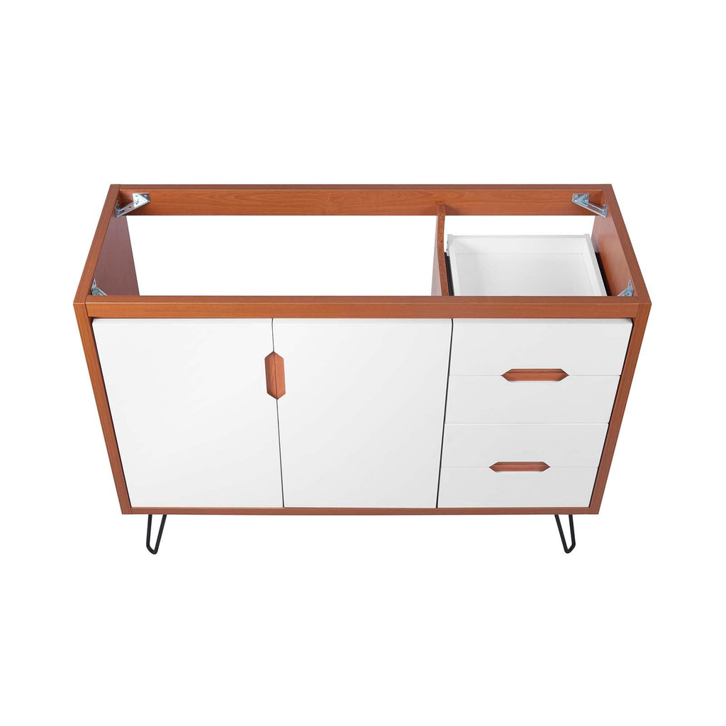 Energize 48" Single Sink Compatible (Not Included) Bathroom Vanity Cabinet by Modway