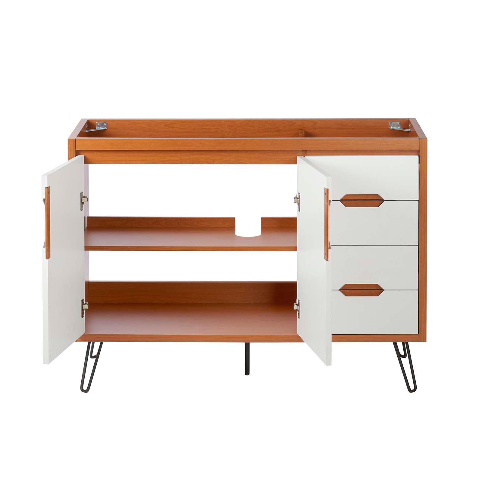 Energize 48" Single Sink Compatible (Not Included) Bathroom Vanity Cabinet by Modway