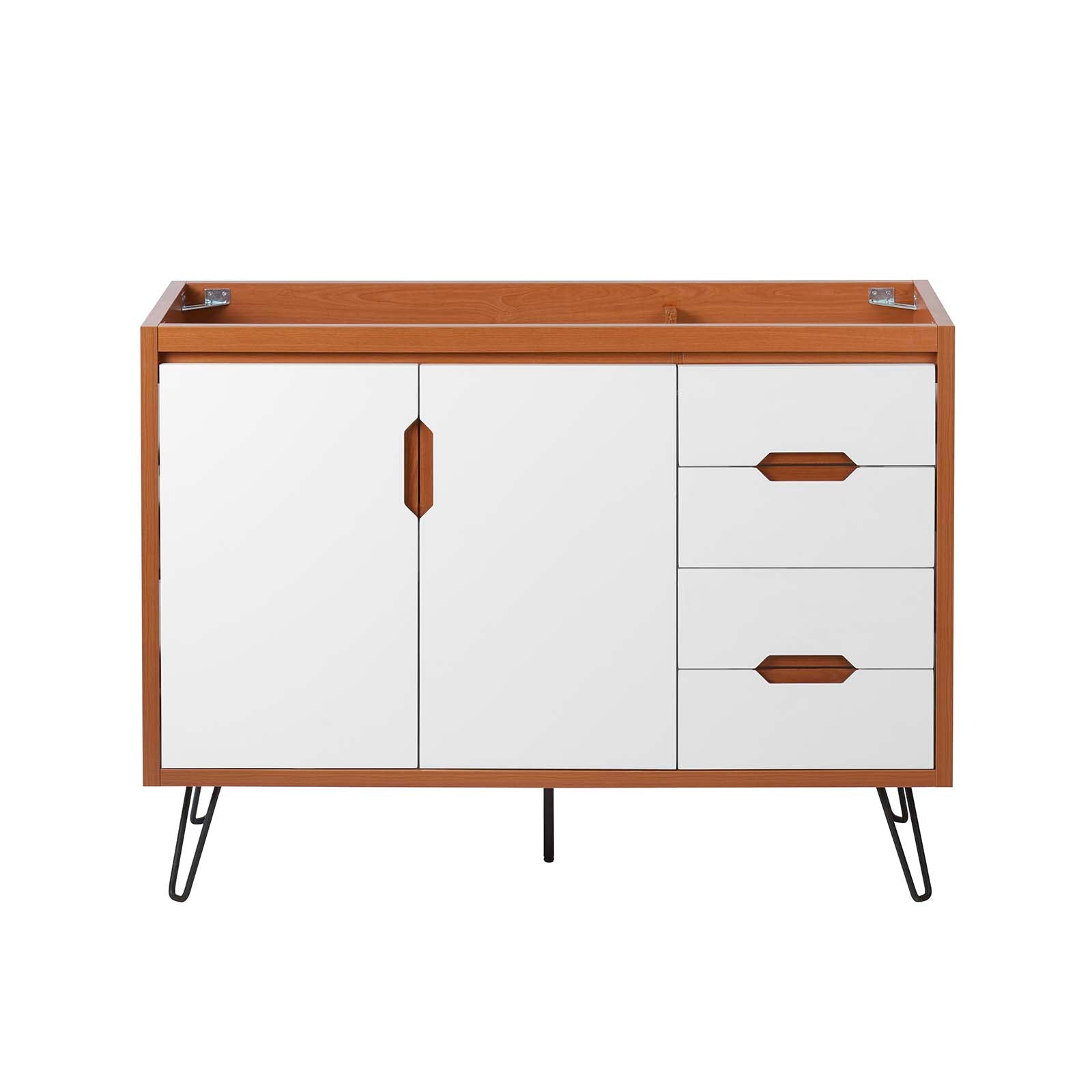 Energize 48" Single Sink Compatible (Not Included) Bathroom Vanity Cabinet by Modway