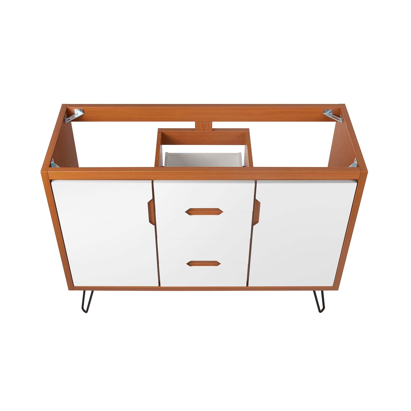 Energize 48" Double Sink Compatible (Not Included) Bathroom Vanity Cabinet by Modway