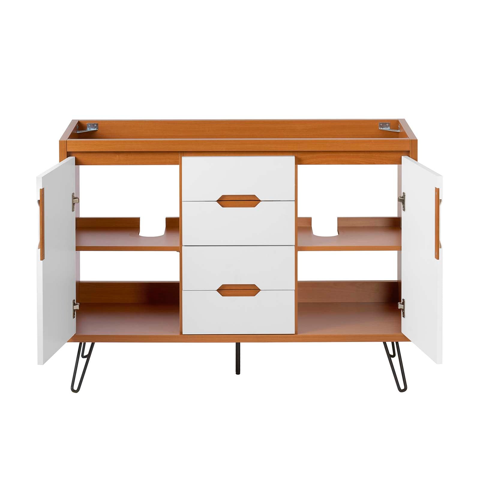Energize 48" Double Sink Compatible (Not Included) Bathroom Vanity Cabinet by Modway