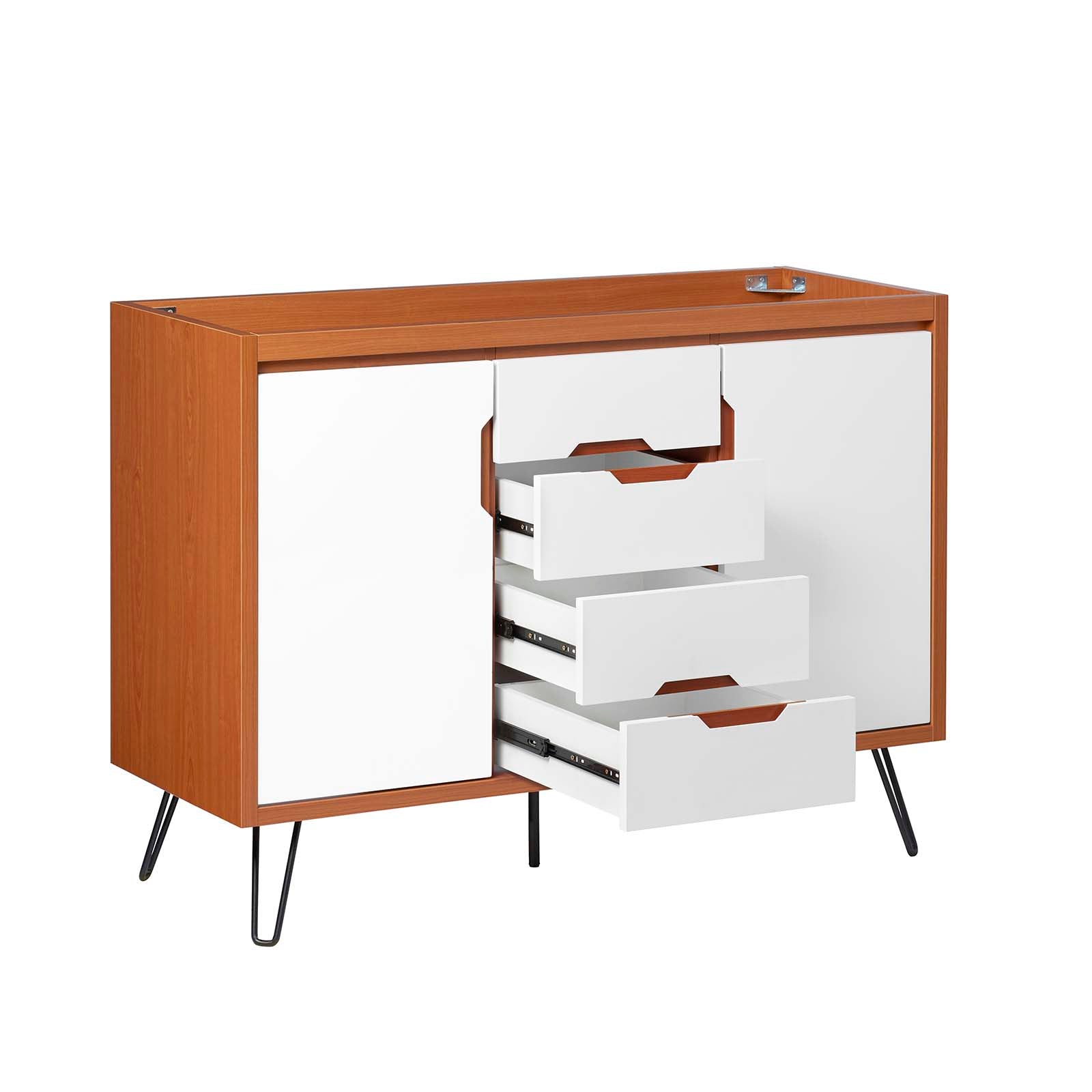Energize 48" Double Sink Compatible (Not Included) Bathroom Vanity Cabinet by Modway