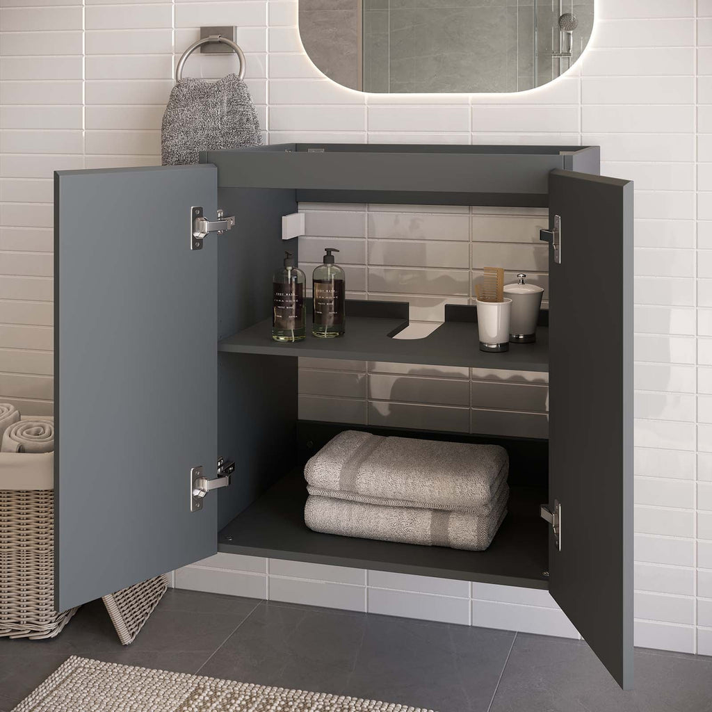 Bryn 24" Wall-Mount Bathroom Vanity (Sink Basin Not Included) by Modway