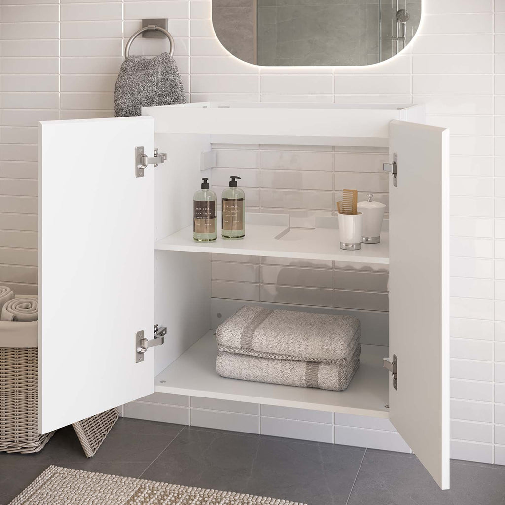 Bryn 24" Wall-Mount Bathroom Vanity (Sink Basin Not Included) by Modway