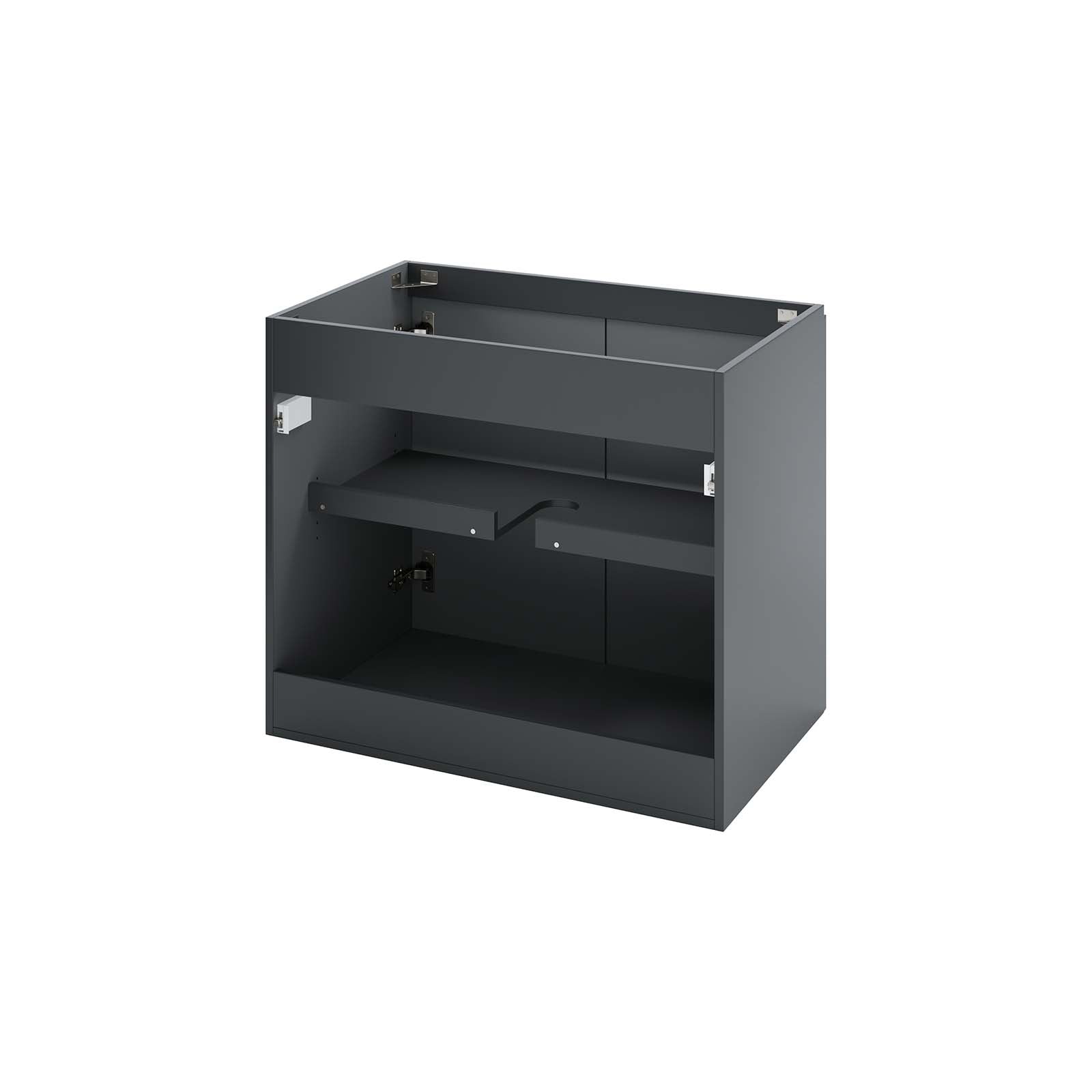 Bryn 30" Wall-Mount Bathroom Vanity (Sink Basin Not Included) by Modway