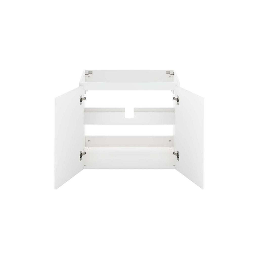 Bryn 30" Wall-Mount Bathroom Vanity (Sink Basin Not Included) by Modway
