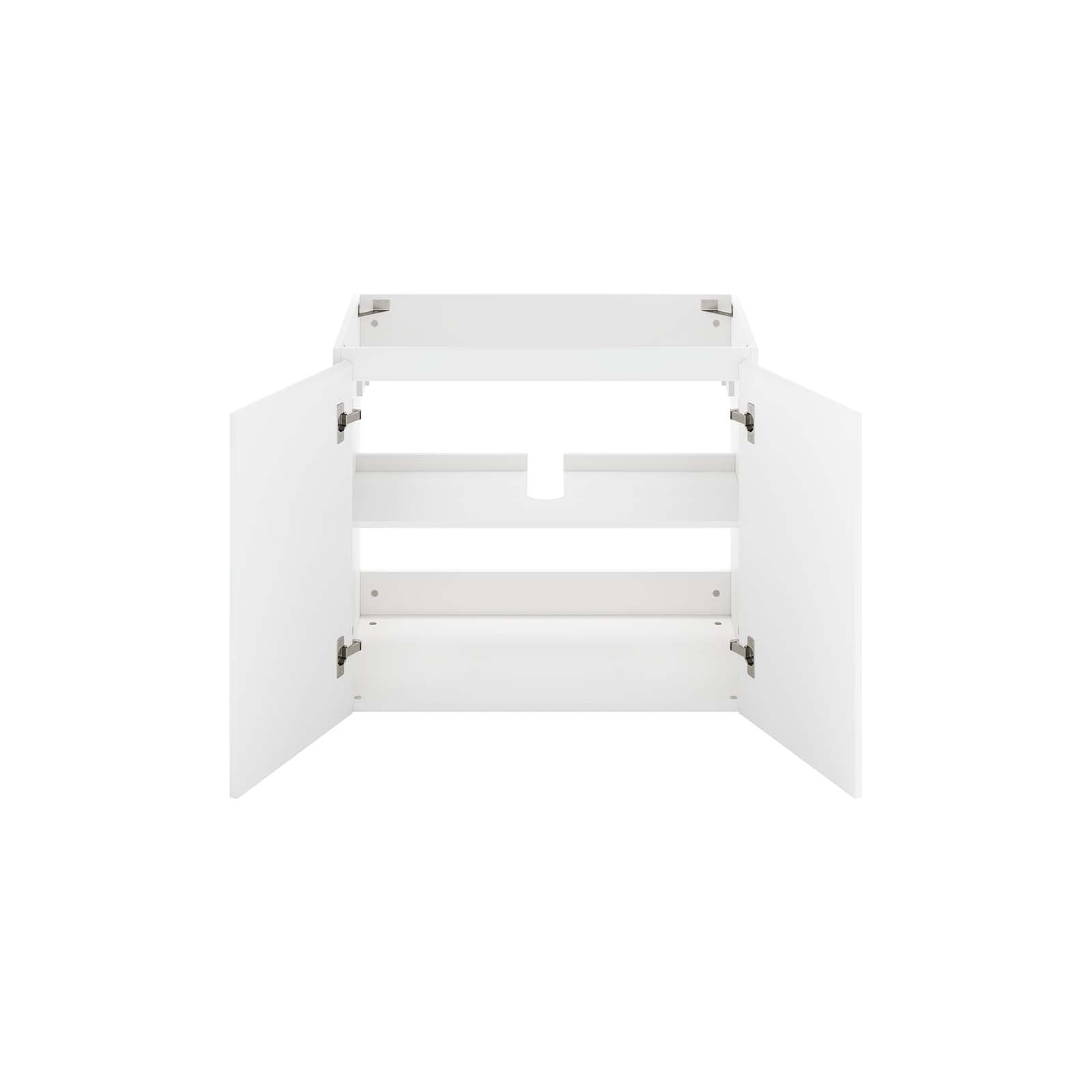 Bryn 30" Wall-Mount Bathroom Vanity (Sink Basin Not Included) by Modway